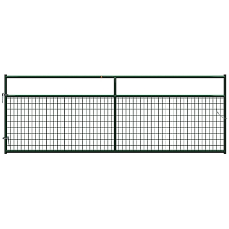 CountyLine 12 ft. Wire Gate, Green