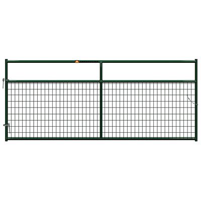 CountyLine 10 ft. Wire Gate, Green