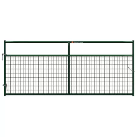 CountyLine 10 ft Mesh Fence 2 in x 4 in Mesh Green Corral Panels & Gates