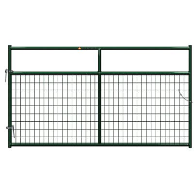 CountyLine 8 ft. Wire Gate, Green