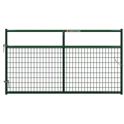 CountyLine 8 ft. Wire Gate, Green