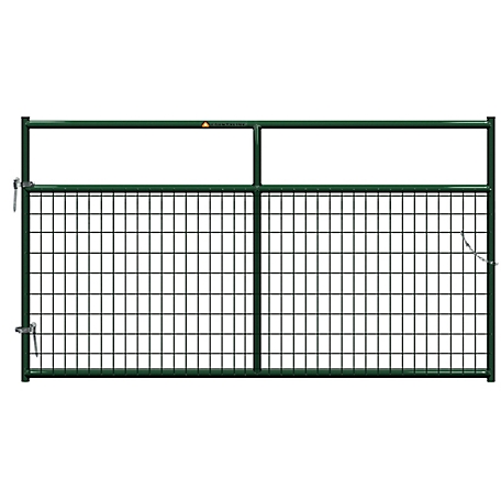 CountyLine 8 ft. Wire Gate, Green