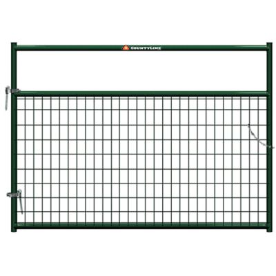 CountyLine 6 ft. Wire Gate, Green