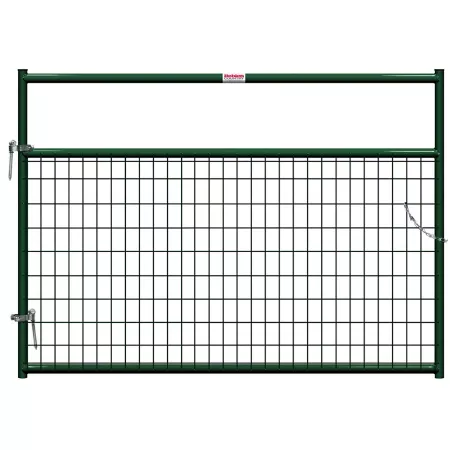 CountyLine 6 ft x 50 in Metal Gate 2 in x 4 in Mesh Green Corral Panels & Gates