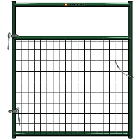 CountyLine 4 ft. Wire Gate - Green
