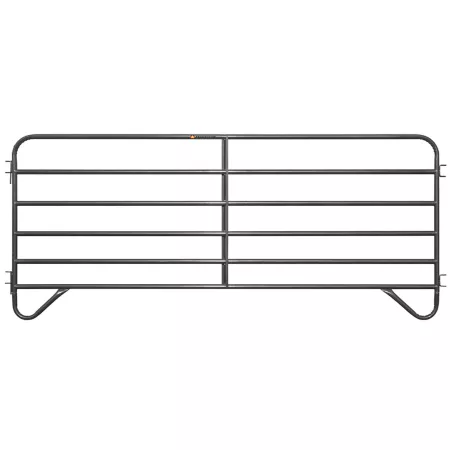 CountyLine 6 Bar Corral Board 12 ft x 60 in 1-3/4 in Tubing Gray Corral Panels & Gates