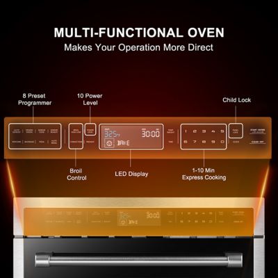 Image showing  1.6 cu. ft. Built-In Convection Microwave Oven