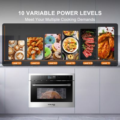 Image showing 5 th Gasland Chef 1.6 cu. ft. Built-In Convection Microwave Oven