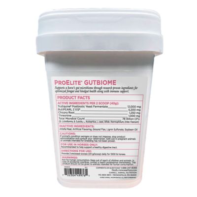 Image showing  Gutbiome Pelleted Equine Gut Health Supplement, 3 lb.