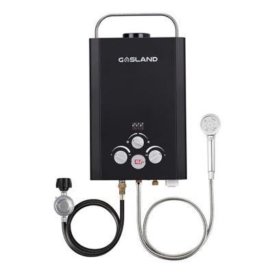 Gasland Outdoors 1.58GPM 6L Portable Gas Water Heater, Instant Propane Water Heater, Overheating Protection, BE158B