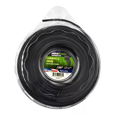 MaxPower SquareOne Commercial Grade Trimmer Line 0.155 in x 75 ft. Trimmer Lines Spools & Blades