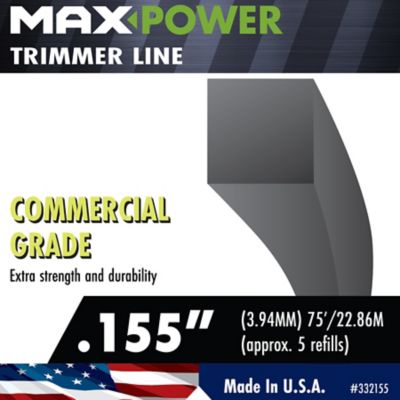 Image showing  0.155 in. x 75 ft. SquareOne Commercial-Grade Trimmer Line