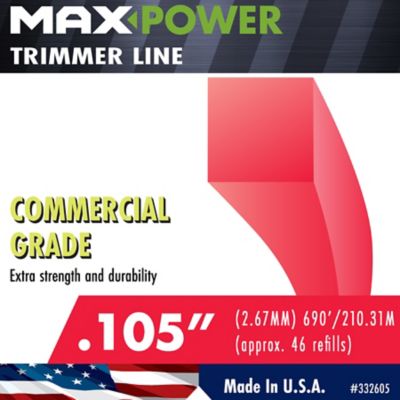 Image showing  0.105 in. x 690 ft. SquareOne Commercial-Grade Trimmer Line