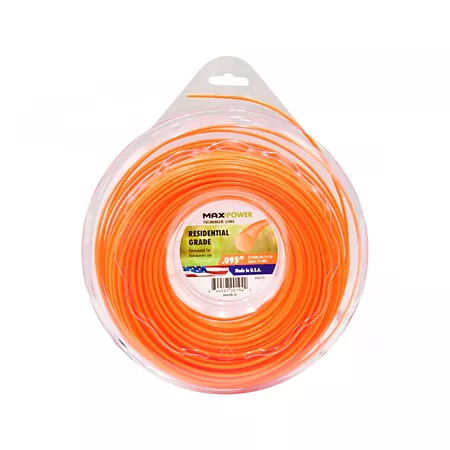 MaxPower Residential Grade Round Edger Line 0.095 in x 240 ft. Trimmer Lines Spools & Blades