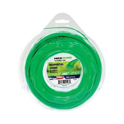 MaxPower Residential Grade Round Trimmer Line, 0.080 in. x 180 ft.