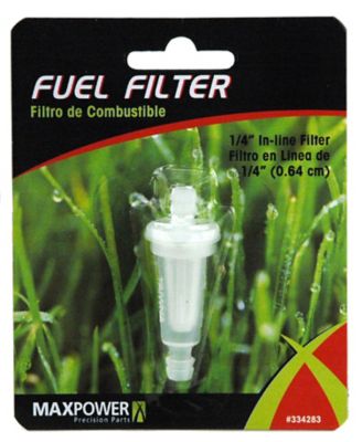 Image showing  1/4 in. Fuel Line Filter, Replaces Snapper 1-1777, 1-4359, 394358, 394358S, 7014359