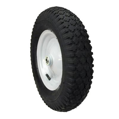 MaxPower 8 in. Knobby Wheelbarow Wheel, 335232