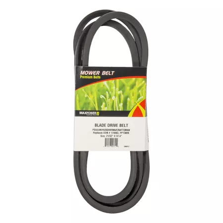 MaxPower 42 in Blade Drive Belt for Craftsman Husqvarna and Poulan Replaces OEM Numbers 174883 532174883 531300767 and 336317 Mower Belts