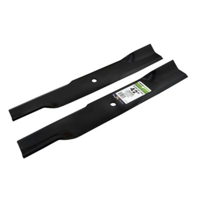 Image showing 5 th MaxPower 42 in. Lawn Mower Blades for Many Hustler Mowers, Replaces OEM 602771 and 607280