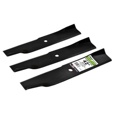 Image showing 5 th MaxPower 42 in. Lawn Mower Blades for Many Dixie Chopper Mowers, Replaces OEM 30227-42, 63227-N and 038-4221-00, 3 pk.