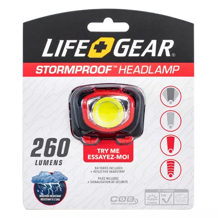 Life+Gear 260 Lumen Storm Headlamp Headlamps