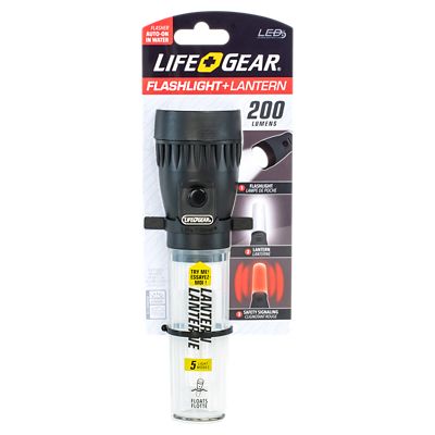 Life+Gear Storm Proof Ar Tech Lantern/Flashlight, 41-3744