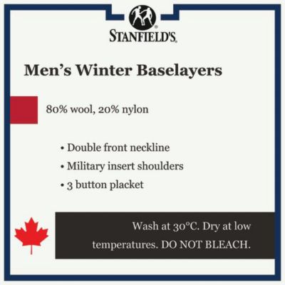 Image showing  Men's Heavy Weight Wool Long Sleeve Shirt-3 Button Double Front Placket