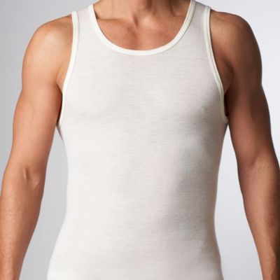 Image showing  Men's Superwash Wool Tank Undershirt