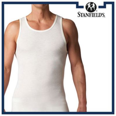 Stanfield's Men's Superwash Wool Tank Undershirt