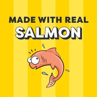 Image showing  Creamy Puree with Salmon Lickable, Squeezable Cat Treats, 12g, 16 ct.