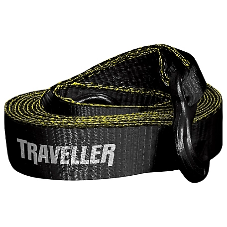Traveller 2 in. x 30 ft. Commercial-Duty Tow Strap with Snap Hook