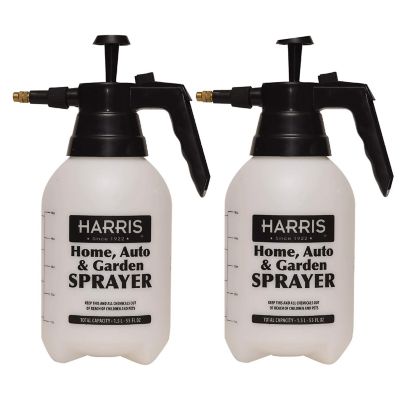 Harris Home, Auto & Garden Pump Sprayers (1.5 Liters Each, 2 Pack)