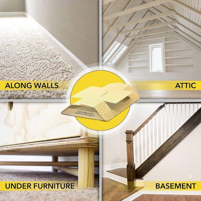 Image showing  Spider Glue Traps, Pesticide Free, Kills Brown Recluse, Hobo Spider, Black Widow & More, 3-Pack, 6 Traps Total