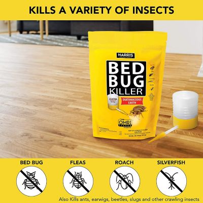 Image showing  4 lb. Bed Bug Killer, Diatomaceous Earth, Duster Included Inside the Bag