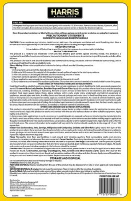 Image showing 6 th Harris 4 lb. Bed Bug Killer, Diatomaceous Earth, Duster Included Inside the Bag