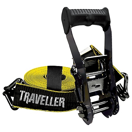 Traveller 2 in. x 33 ft. Commercial-Duty Ratchet Tie-Down Strap