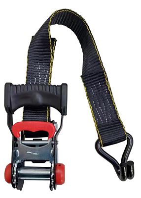 Image showing  1.5 in. x 15 ft. Commercial-Duty Ratchet Tie-Down Straps, 2,000 lb., 2-Pack