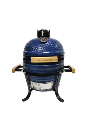 Lifesmart Pack n Go 13 in. Kamado Grill with Carry Bag -  SCS-PK13BLU