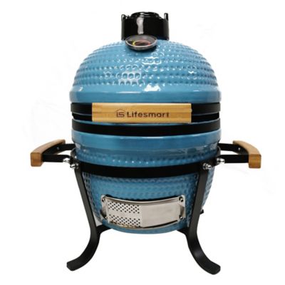 Lifesmart Pack N Go 13 in. Kamado Grill and Carry Bag, SCS-PK13TQ