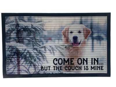 HaynesBesco Group Come on In Rubber Hipster Rug, 39.5 in. x 17.5 in.