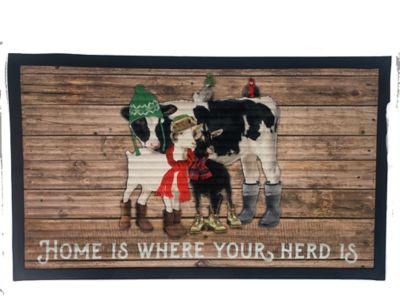 HaynesBesco Group Hipster Rug - Home Is Where Your Herd Is, TSC22283C