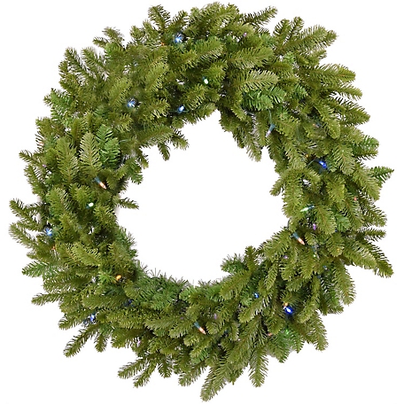 Christmas Time 36 in. Greenland Artificial Holiday Wreath, CT-GL036W-ML