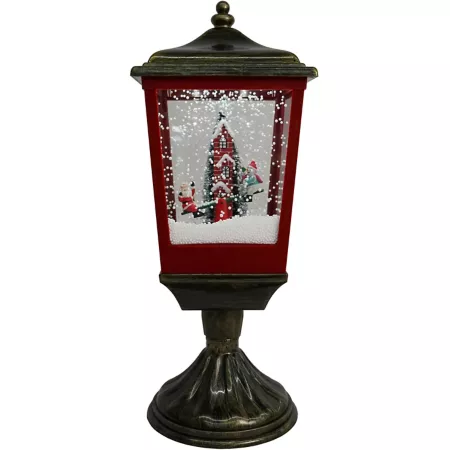 Fraser Hill Farm Let It Snow Series 20.5 in Musical Santa Swing Table Lamp FHST021A-BLK1 Christmas Kitchen & Tabletop Decor