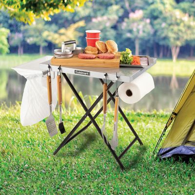 Image showing 7 th Cuisinart Fold 'N Go Prep Table and Grill Stand