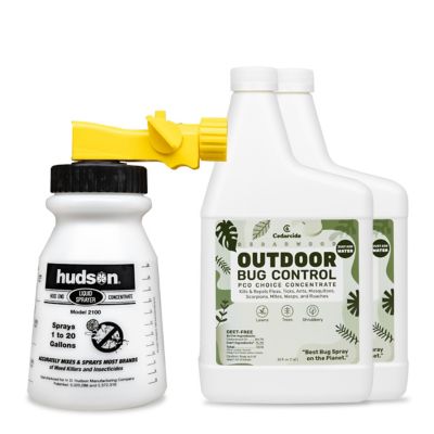 Cedarcide Outdoor Bug Control (PCO Choice Concentrate), Cedarwood, 2 qt.