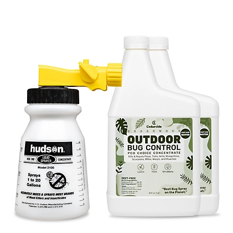 Cedarcide Outdoor Bug Control (PCO Choice Concentrate) - Cedarwood - 2 Quarts