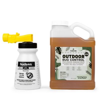 Cedarcide Outdoor Bug Control (PCO Choice Concentrate), Cedarwood, 1 gal.