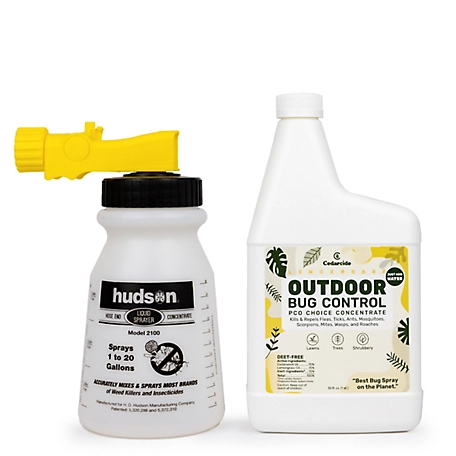 Cedarcide Outdoor Bug Control (PCO Choice Concentrate), Lemongrass, 1 qt.