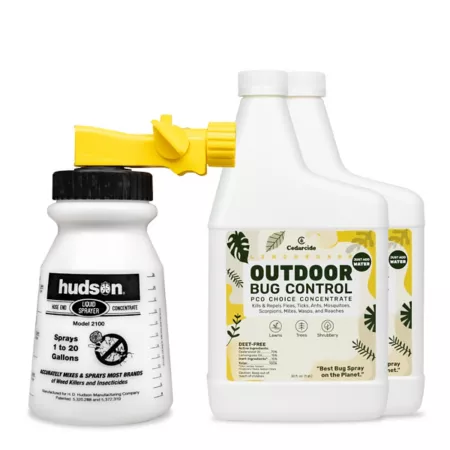 Cedarcide Outdoor Insect Control (PCO Choice Concentrate) Lemongrass 2 Quarts. Lawn & Garden Insect Control