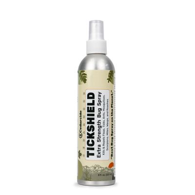 Cedarcide Tickshield Extra-Strength Bug Spray, Cedarwood, 8 oz.